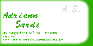 adrienn sardi business card